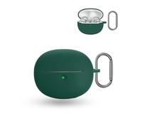 Per Baseus Bowie MC1 Pro Wireless Headphones,daunke Custodia morbida in silicone delicata sulla pelle con moschettone, protezione completa, verde