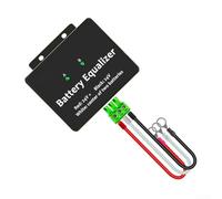 per batteria Balancer con display a LED per 2 × 12 V 24 V litio piombo-acido per batteria Serie di batterie Guscio in lega di alluminio Protezione inversa 1 m Cavo di prolunga M8 Terminali Equalizer