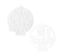 per battesimo in silicone | My Baptism Ornament Molds, plug-in portacandele ornamenti stampo in silicone stampo gesso cemento resina candeliere stampo decorazione casa