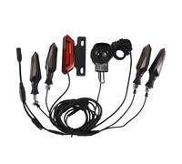 Per BBS01 BBS02 Bici Elettrica 24V/36V/48V Anteriore Posteriore Indica7083