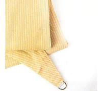 Per beige, per Sun Shade Sail, Triangle Right, 79 * 79 * 79in, blocco UV, all'aperto, per il cortile del giardino da giardino da giardino
