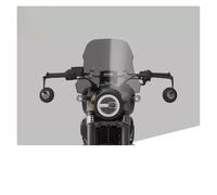 Per BENDA Per BD300 Per BD 300 Accessori Parabrezza Per Moto Protezione Dal Vento Parabrezza Antivento Parabrezza Schermo Anteriore Parabrezza Moto Spoiler(A Grey 40cm)