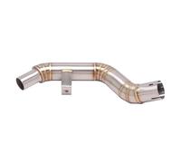 Per Benelli 502C 502 Slip On Motorcycle Exhaust Escape Modified Middle Link Pipe Muffler Connecting Tube BLNETU