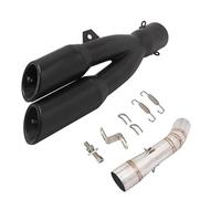 Per Benelli 502c TRK502C Marmitta Di Scarico Per Motocicletta Tubo Di Collegamento Centrale Modificato DB Killer Rimovibile(Type A)