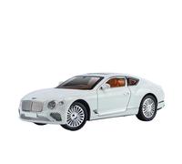 Per Bentley Continental GT 1:24 Modellino Auto In Lega Pressofusa Interni Collezionabili Hobby Regali Per Le Feste(White)