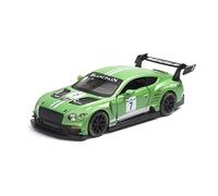 Per Bentley Continental GT3 1 32 Lega Modello Auto Corsa Suono E Luce Tirare Indietro Bambini Veicolo Giocattolo Regalo(verde)