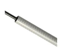 Per Benz 190 W201 1982-1993 1 Pezzo Cofano Anteriore Ammortizzatore A Gas Supporto Di Sollevamento Asta Cilindro Pistone Posteriore Pistoni per Portellone(Silver carbon fiber)