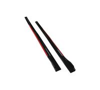 Per Benz 2.4m Universal Side Skirt Extensions Car Side Skirts Winglet Splitters Lip Auto Minigonne Laterali