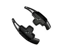 Per Benz A B C E Per Classe Per CLA Per GLA Per CLS Per GLC Paddle Shifter Estensione Paddle Cambio Volante Auto Fibra Di Carbonio(2PCS Black)