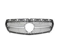 Per Benz W176 2013-2015 A180 A200 A250 Per Griglia Stile Per AMG Chrome Black Diamonds Per Griglie Paraurti Anteriore Per GTR Griglia Anteriore Maschera Calandra