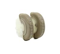 Per Benz W211 E200 E300 E230 E260 E280 Rullo Di Controllo Aria Condizionata Anteriore E Posteriore Base Della Bocchetta Ventilazione AC Accessori Per Auto(Beige B 2PCS)