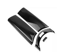 Per Benz E Per GLC W205 4 Pezzi In Fibra Di Carbonio Per Auto Bracciolo Centrale Pannello Interruttore Copertura Interna Bracciolo Centrale Auto(Black)