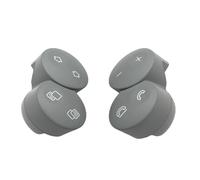 per Benz G CLK E CLS Classe W463 W209 W211 W219 Pannello di Controllo del Volante Multifunzione Pulsante di Controllo Pomello Coperchio Pulsanti Multifunzione del Volante (Grigio Chiaro)
