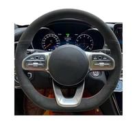 Per Benz Per A-Class W177 2018-2019 B Classe C Per La Classe Per CLS 2018 2019 2020 Coprivolante copertura del volante dell'auto FAI DA TE Coprivolante per auto(D)