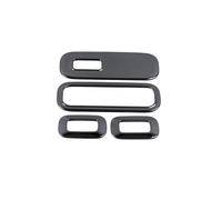 Per Benz Per A Per Classe Per CLA Vetro Per Auto 2019-2024 Pannello Controllo Del Pulsante Dell'alzacristalli Telaio Rivestimento Accessori l'interno Dell'auto(Nero)