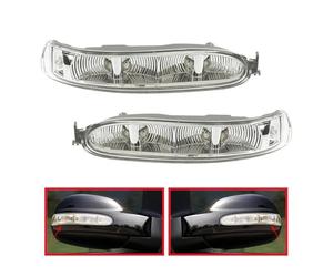 Per Benz Per C209 Per W209 Per CLK200 Per CLK220 Per CLK240 Per CLK270 02-09 12V Specchio Retrovisore Indicatore Direzione HA CONDOTTO LA Luce Posteriore Specchietto Girata Luce (Colore : Destra)
