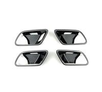 Per Benz Per Per W177 V177 19-22 Per CLA C118 W118 2020+ Pannello Controllo Console Centrale Copertura Bocchetta Dell'aria Strisce Decorative Auto(Door handle)