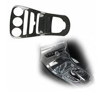 Per Benz Per Classe C Per W205 2015-2018 Per GLC Per X253 2016-2018 Rivestimento Decorativo Pannello Console Centrale Fibra Di Carbonio 2 Pezzi. Copertura Bocchetta Condizionata Dell'auto( A)