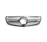 Per Benz Per Classe V W447 2015 2016 2017-2020 Stile Del Diamante Maglia Paraurti Anteriore Griglia Con La Macchina Fotografica Body Kit Griglie Anteriori(Nero)