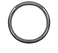 Per Benz Per GLC Per CLE Per CLA Per GLB Per GLS W177 W205 W213 W222 Coprivolante Per Auto Trama In Fibra Di Carbonio Coprivolanti Guscio(B-Black-Round)