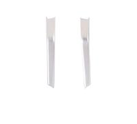 Per Benz Per GLE W166 ML GL Per GLS X166 2013-2019 ABS Chrome Car Center Console Supporto Di Tazza Acqua Copertura Trim Console Interna Pannello(Silver)