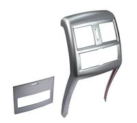 Per Benz Per GLE X166 2013-2019 Auto Pannello Controllo Centrale Condizionatore D'aria Pulsante Telaio Copertura Trim Console Centrale Pannello Centrale(C Model Silver)