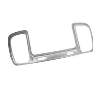 Per Benz Per GLE X166 2013-2019 Auto Pannello Controllo Centrale Condizionatore D'aria Pulsante Telaio Copertura Trim Console Centrale Pannello Centrale(E Model Silver)