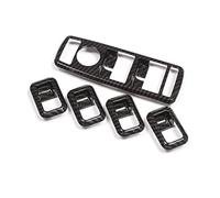 Per Benz Per W204 ABCE Per GLA Per CLA Per GLK Per GLE Class Ecc. Copertura Interruttore Alzacristalli Pulsanti Di Sollevamento Telaio Parti Decorative Telaio Pannello Cambio Dell'auto