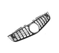 Per Benz SL R230 2010 2011 2012 GT Barra Verticale Griglia Di Cappa Anteriore Maschera Di Copertura Trim Griglie Radiatore Anteriori(Black)