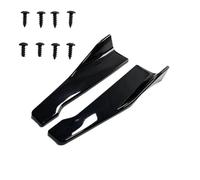 Per Benz Universal Car Front Rear Bumper Strip Lip Spoiler Diffusore Splitter Protezione Antigraffio 48CM Lunghezza Anteriore Alette Spoiler Paraurti(A)