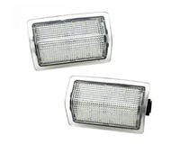 Per Benz W204 W212 4D 5D W176 W246 Bianco 12V Luce Di Benvenuto Per Portiera Auto Lampada Di Cortesia Accessori Luce Interna