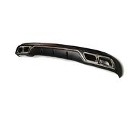 Per Benz W205 Classic Modello 2015-2018 Paraurti Posteriore Diffusore Labbro Terminale Scarico 4 Uscite Spoiler posteriori per auto