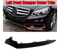 Per BENZ W212 E250 E350 Sport 14-16 Sinistro Paraurti Anteriore Labbro Nero Trim