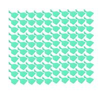 Per bestiame, per etichette auricolari da 100 pezzi, TPU addensato, riutilizzabile, per bovini da latte/bovini di manzo/yaks/cavalli/cammelli (Verde)