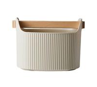 per biberon | rimovibile | Capacità 1300 ml | Cestino per rifiuti di caffè antiscivolo ispessito | Bin in legno di faggio resistente per la casa, la cucina