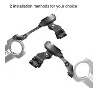 Per Bici Computer Supporto Stelo Bici Regolabile Ciclismo Facilmente Attaccabile