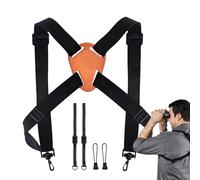 Per Binocolo - Imbracatura Binoculare Regolabile | Supporto Universale Per Il Petto Per Caccia, Birdwatching, Golf, Escursionismo, Arrampicata, Di Supporto Per Ottiche Da Viaggio, Mars