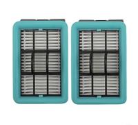 Per Bissell per CROSSWAVE HF2, 3845N, 3831 - Set di 2 spazzole a rullo sostituibili, accessori per la pulizia ad alta efficienza per pavimenti duri (filtro)