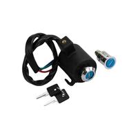 Per Blocco Interruttore Accensione Moto Interruttore Blocco Accensione | Chiave blocco interruttore accensione anteriore 3 fili per moto materiale plastico colore nero