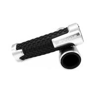PER BM&W R1200R R 1200 R 2006-2010 2011 2012 2013 2014 7/8'' 22mm Maniglia Per Motocicletta Estremità Manopole Barra Mano(Silver)