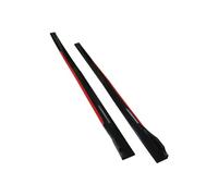 Per BMW 2.4m Universal Side Skirt Extensions Car Side Skirts Winglet Splitters Lip Auto Minigonne Laterali