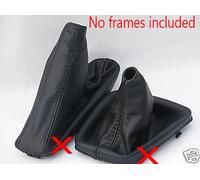Per BMW 3 Serie E36 E46 Qualità Cambio IN Pelle Ghetta Bagagliaio Custom Made UK