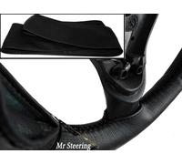 Per BMW 3 Serie E46 98-05 Nera Vera pelle Italiana Volante Cover Nuova