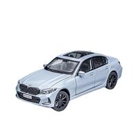 Per BMW 320i THE 3 G20 1:32 Modello In Lega In Miniatura Pressofuso Suono Luce Auto Collezione Decorazione(Gray)