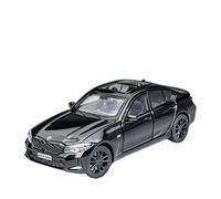 Per BMW 320i THE 3 G20 1:32 Modello In Lega In Miniatura Pressofuso Suono Luce Auto Collezione Decorazione(Black)