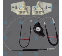 Per BMW 3er E46 Berlina Alzacristalli Riparazione Flessibile Freno Frontale SX