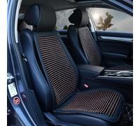 per BMW 5 Series 2010-2017 1 Pezzo Coprisedile Auto in Perline di Legno con Massaggio Antiscivolo Traspirante 4 Stagioni per Sedili Anteriori Universale Accessori,D/Wine-Red
