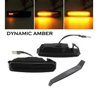 PER BMW 5 SERIES E39 M5 96-04 FRECCE LATERALI FUME' PROGRESSIVE DINAMICHE A LED