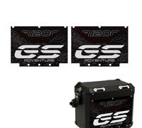 Per Bmw Borse Laterali In Alluminio Protector Sticker R1200gs R1250gs F800gs F850gs Moto Decalcomania Riflettente Caso