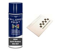 Per BMW Dark Shadow Met B27 Aerosol Spray Paint Rattle Can (Aerosol Paint)